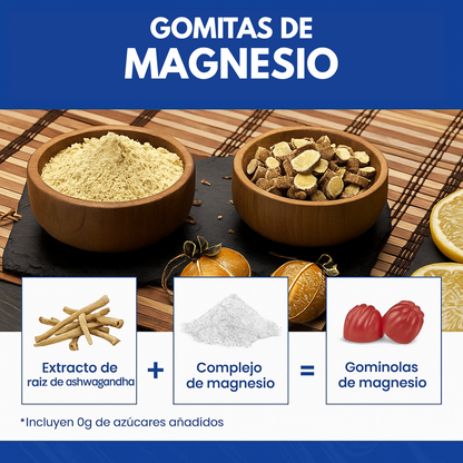 14 en 1 Gomitas de Magnesio - MAGNESIUM™