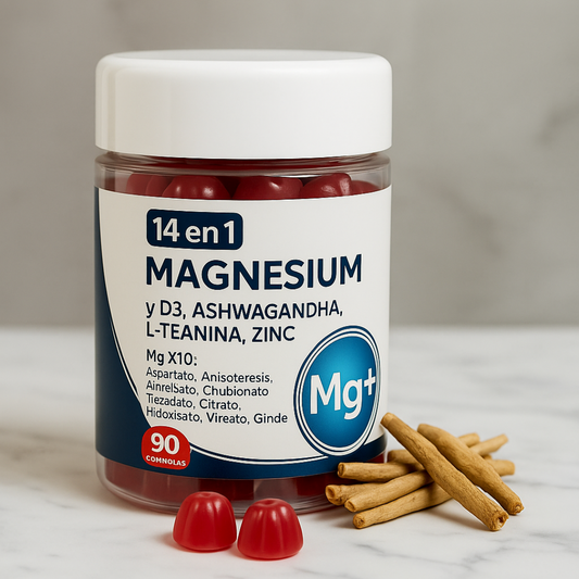 14 en 1 Gomitas de Magnesio - MAGNESIUM™