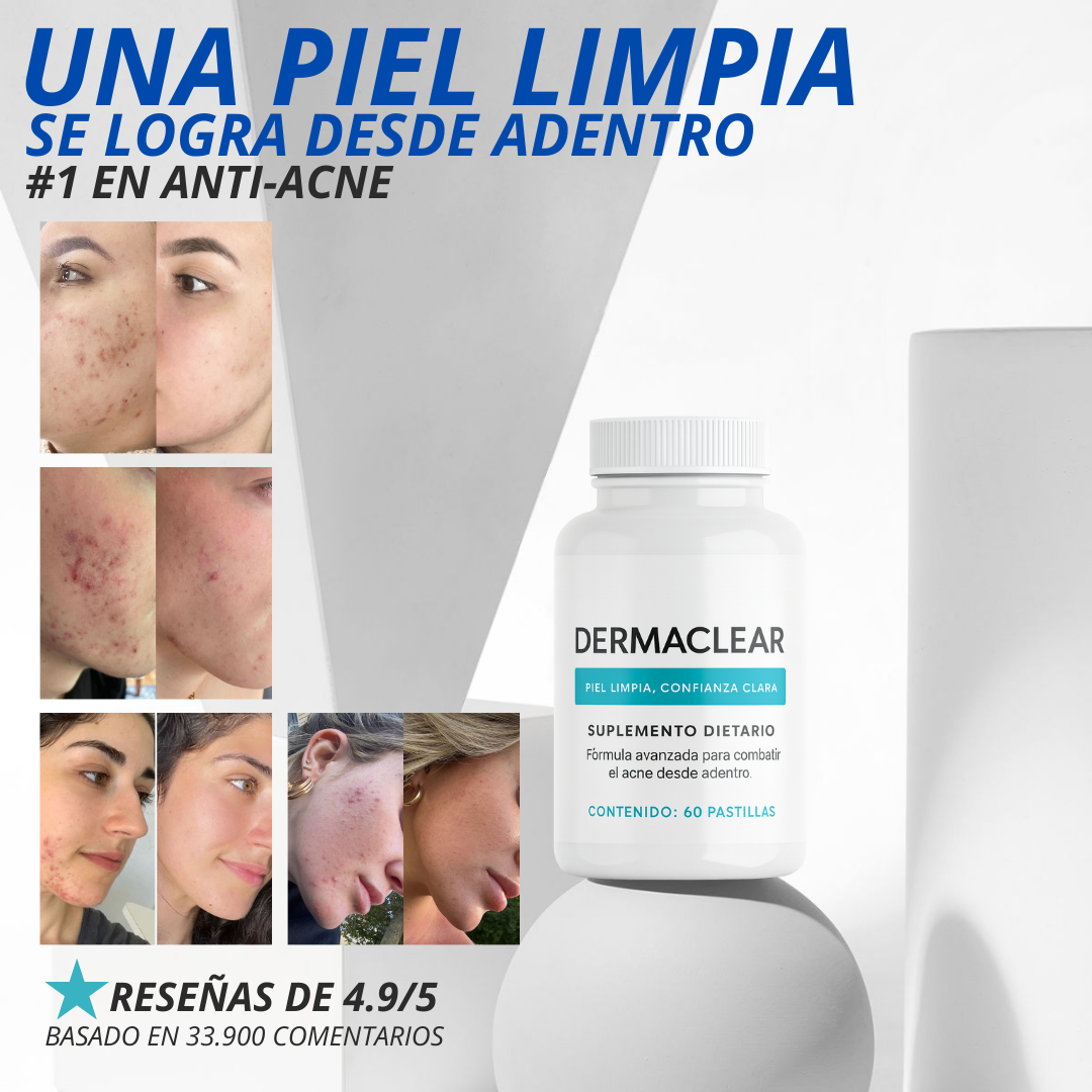 Pastillas Anti-Acne DERMACLEAR™